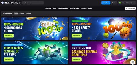 Betmaster bônus sem depósito 